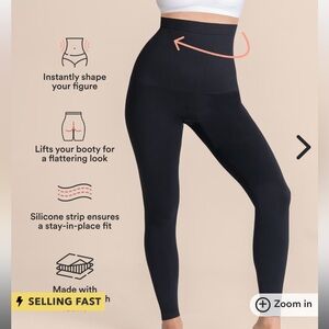 NWT Shapermint Essentials High-Waisted Shaping Leggings